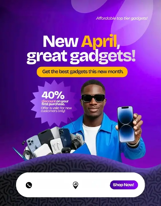 New April — Great Gadgets