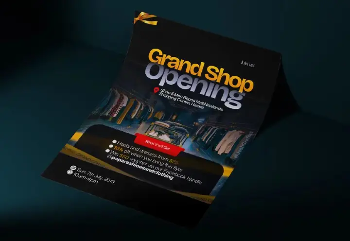 Grand Shop Opening