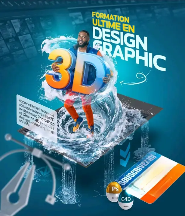 Formation Ultime — Design Graphic 3D