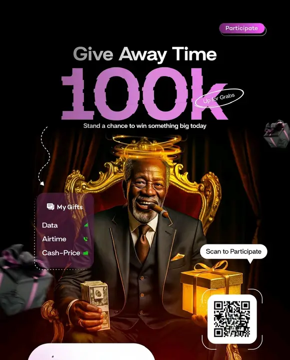 Give Away Time — 100k Up For Grabs
