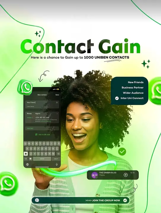 Contact Gain — Uniben Connect